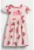 Rochie-tricou cu imprimeu cu fructe