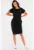 Rochie-tricou cu maneci scurte