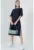 Rochie-tricou cu slituri laterale