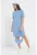 Rochie-tricou de bumbac cu buzunare