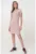 Rochie-tricou din amestec de modal cu logo