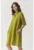 Rochie-tricou lejera din amestec de in