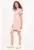Rochie-tricou mini cu buzunare laterale