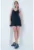 SUPERDRY – Rochie mini cu bretele ajustabile